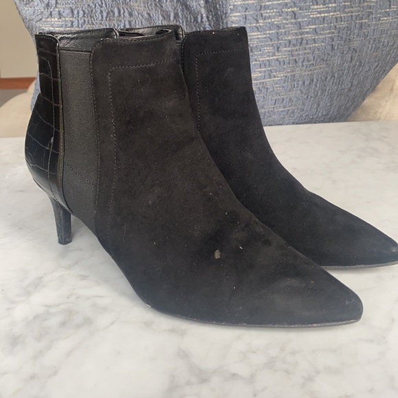 Anne Taylor kitten heel suede - Picture 4 of 5